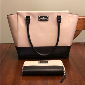 KATE SPADE BAG AND MATCHING WALLET